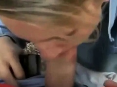 Blowjob in the woods